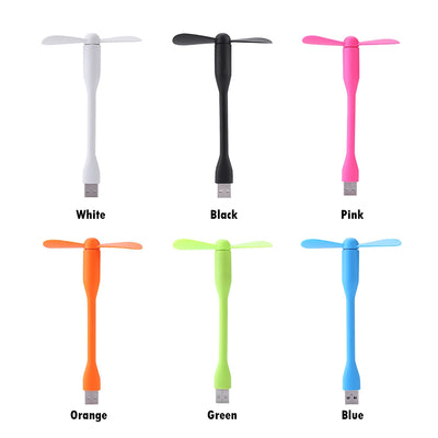 YF Tech New Style Mini Flexible Bendable USB Fan for Power Bank