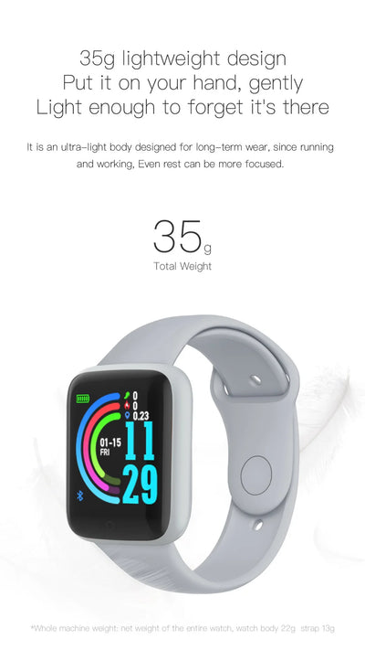 Smart Digital Watch for Xiaomi IOS Men Women Bluetooth Fitness Tracker