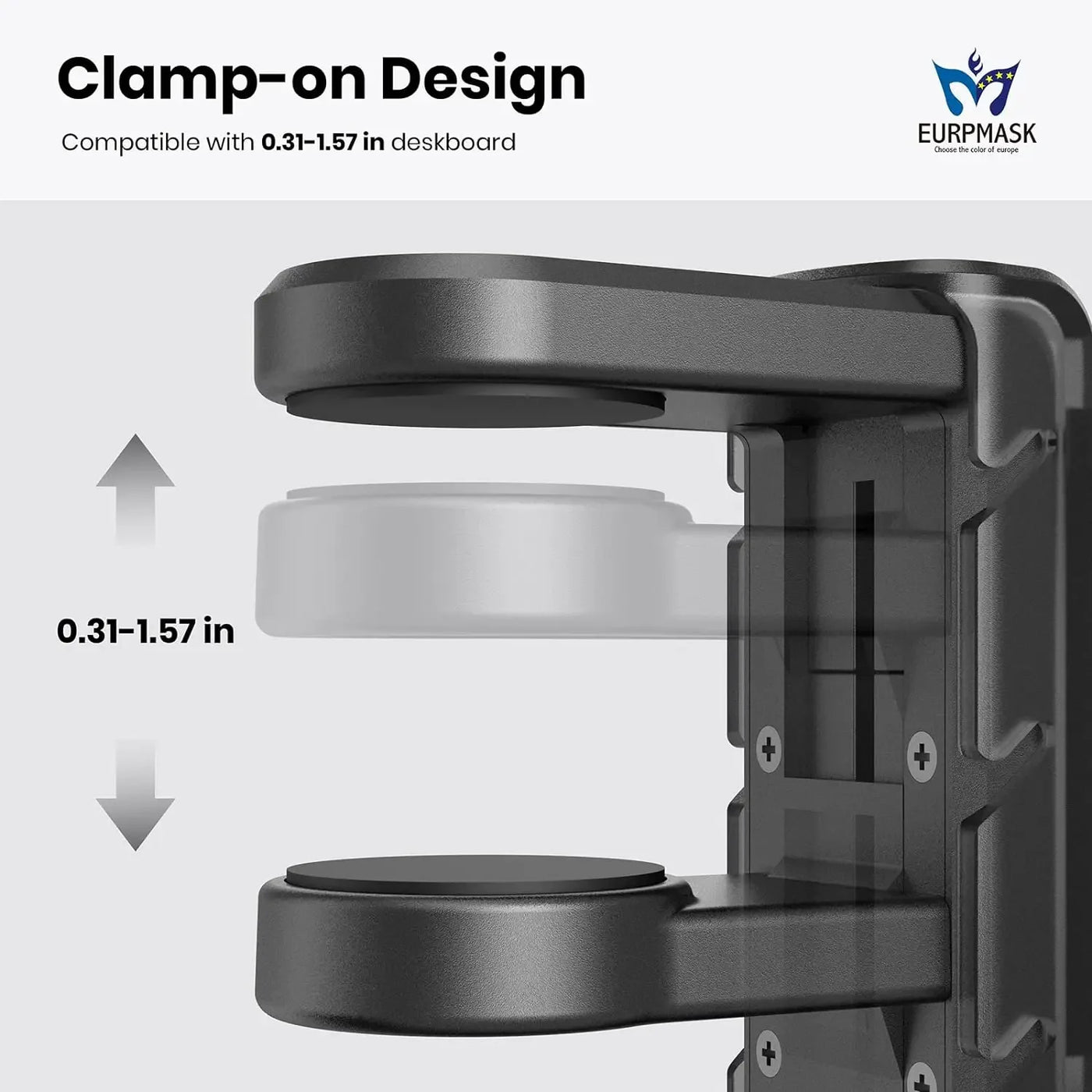 3-in-1 PC Gaming Headset&Controller Holder Headphone Stand