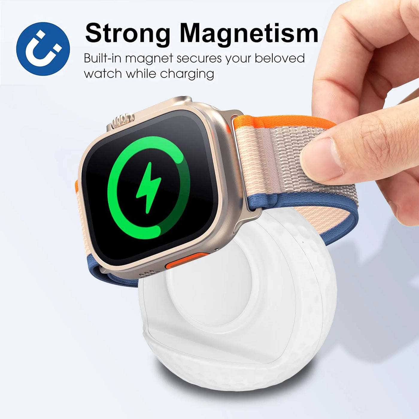 Portable Wireless Magnetic Smartwatch