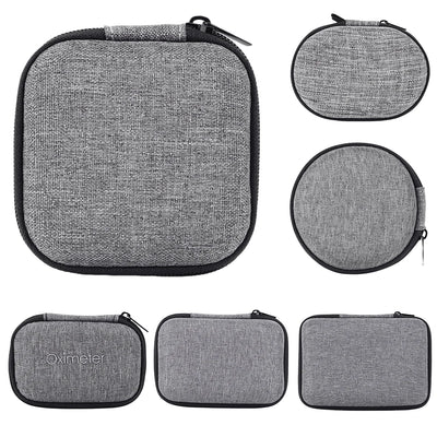 Small Earphone Storage Bags Hard Shell Data Cable Organizer