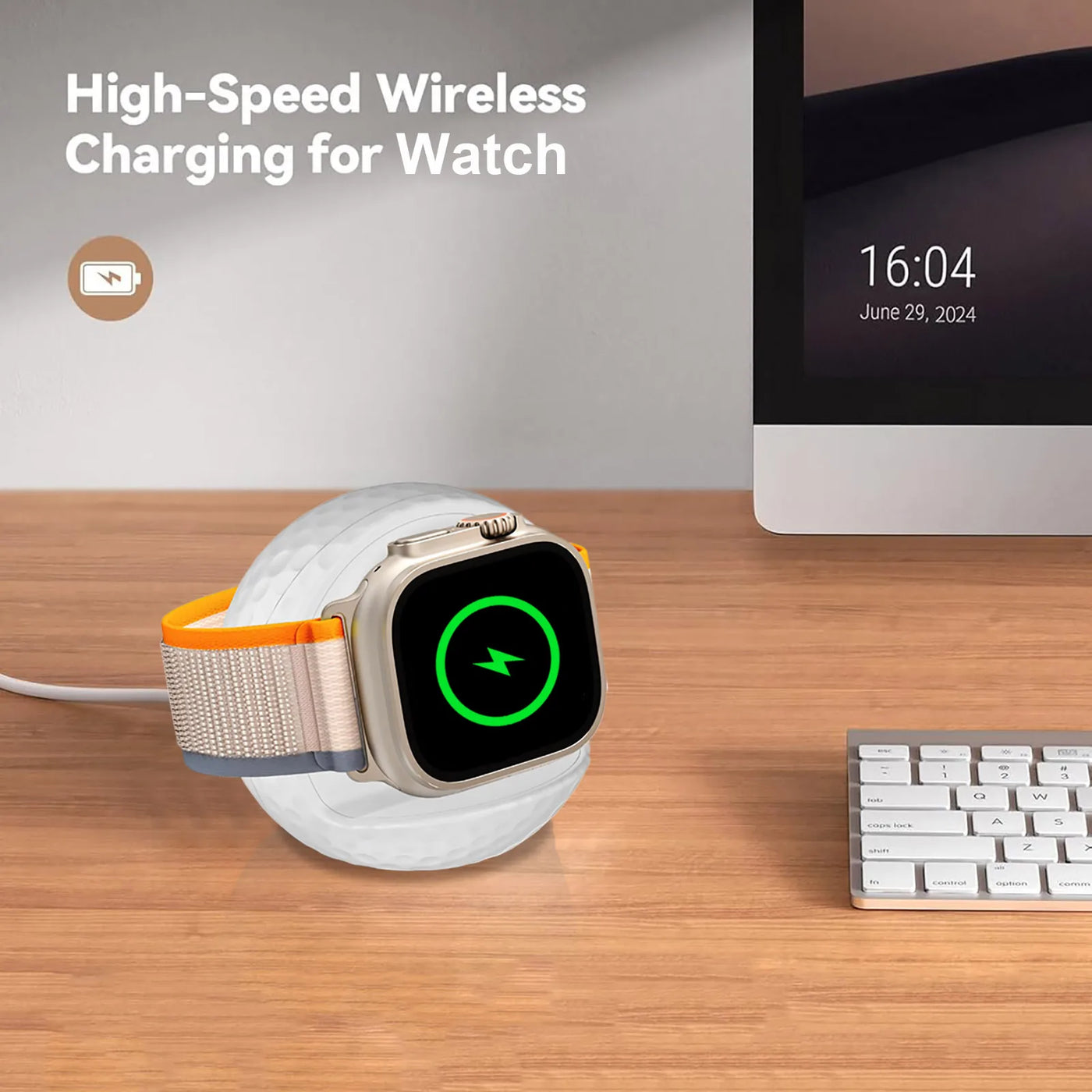 Portable Wireless Magnetic Smartwatch