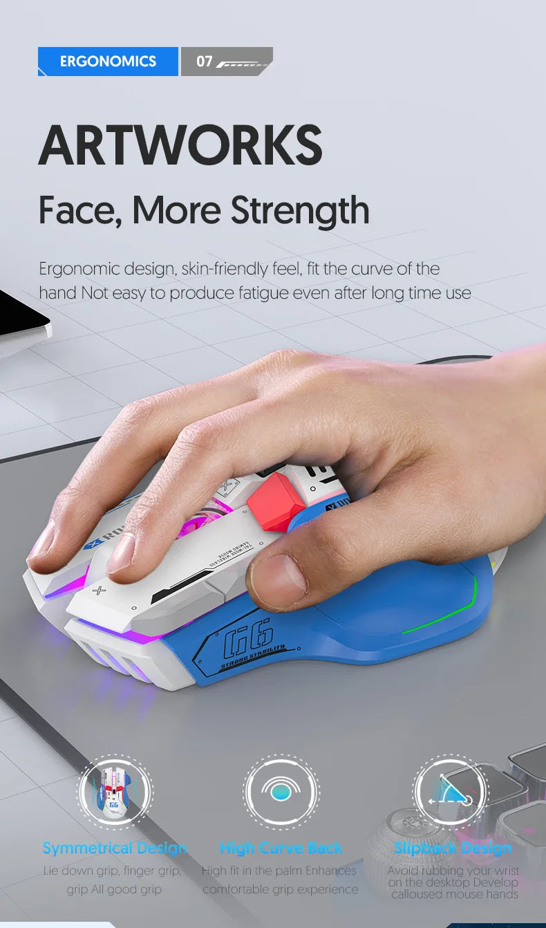 Bluetooth Wireless Gaming Mouse