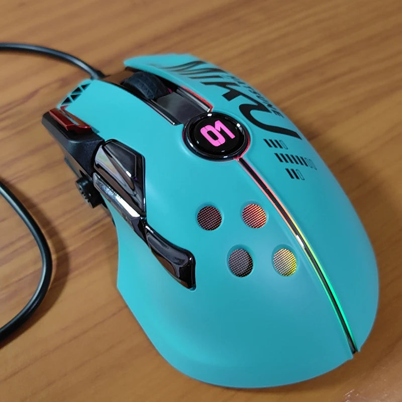 Hot New Hatsune Miku Gaming Mouse Anime