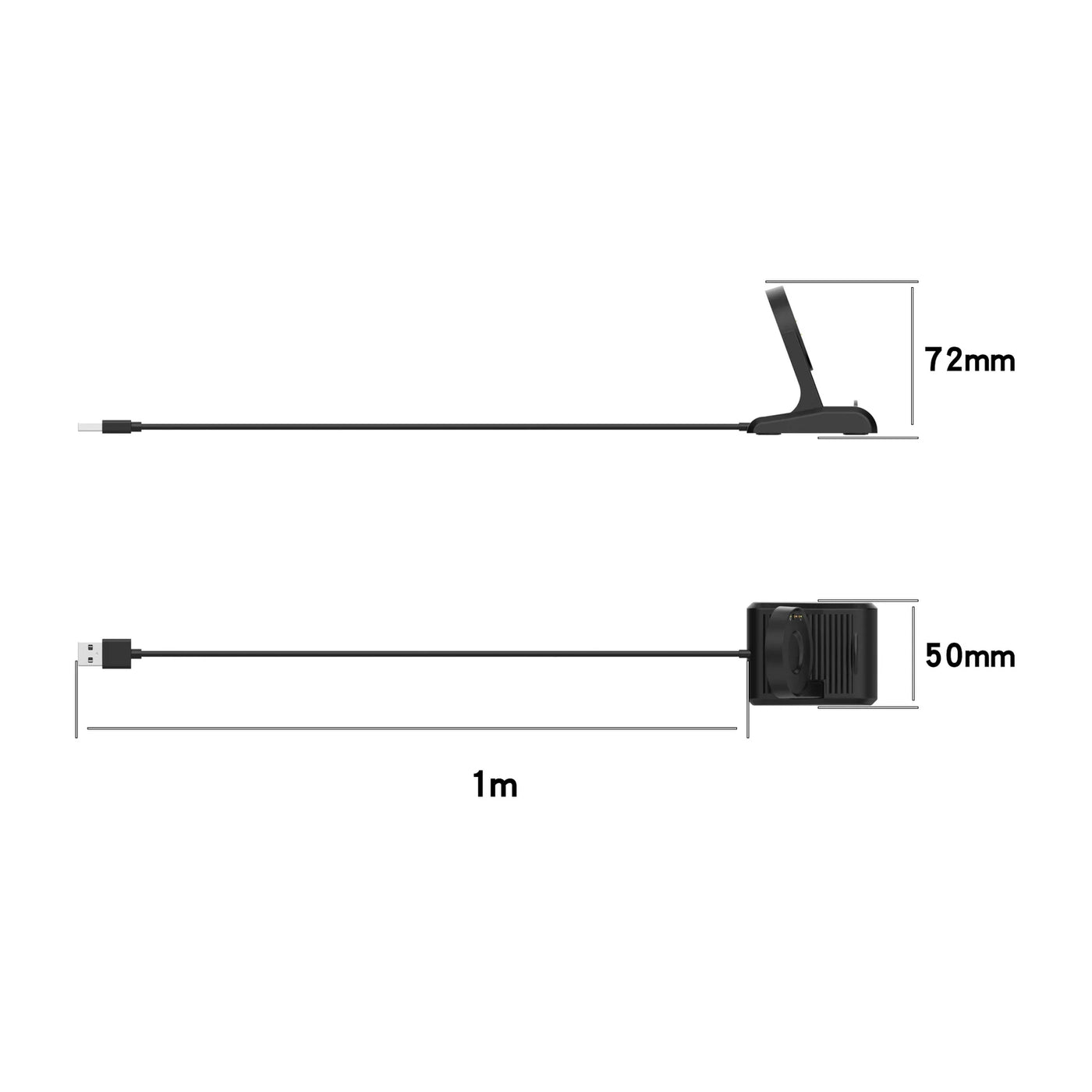 Smartwatch USB Charger Dock For Ticwatch