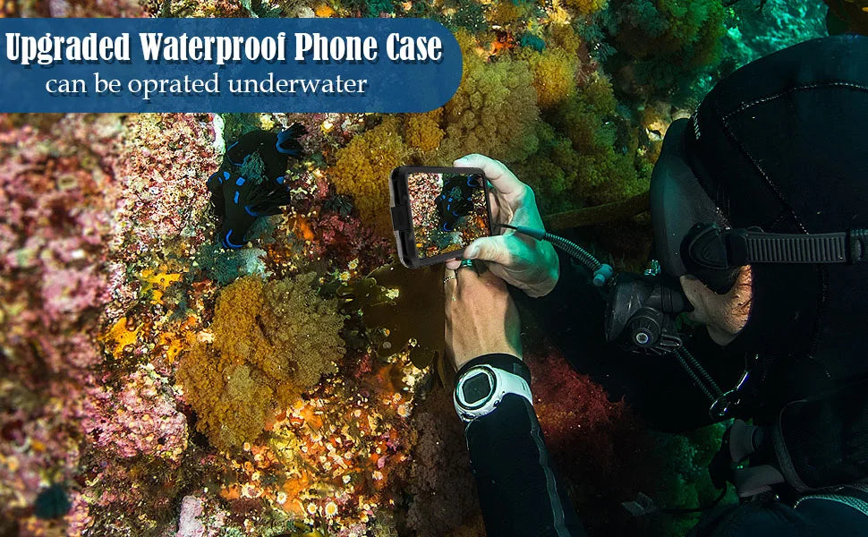 Wasserdichte Handyhülle Universal Self-Check Unterwassertasche