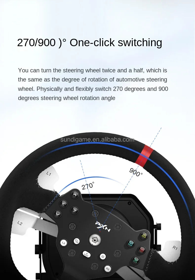 SUNDI PXN V10 Gaming Racing Steering Wheel